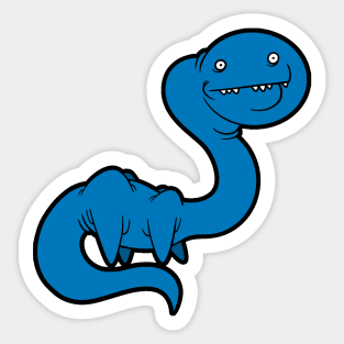 Blue dino Sticker